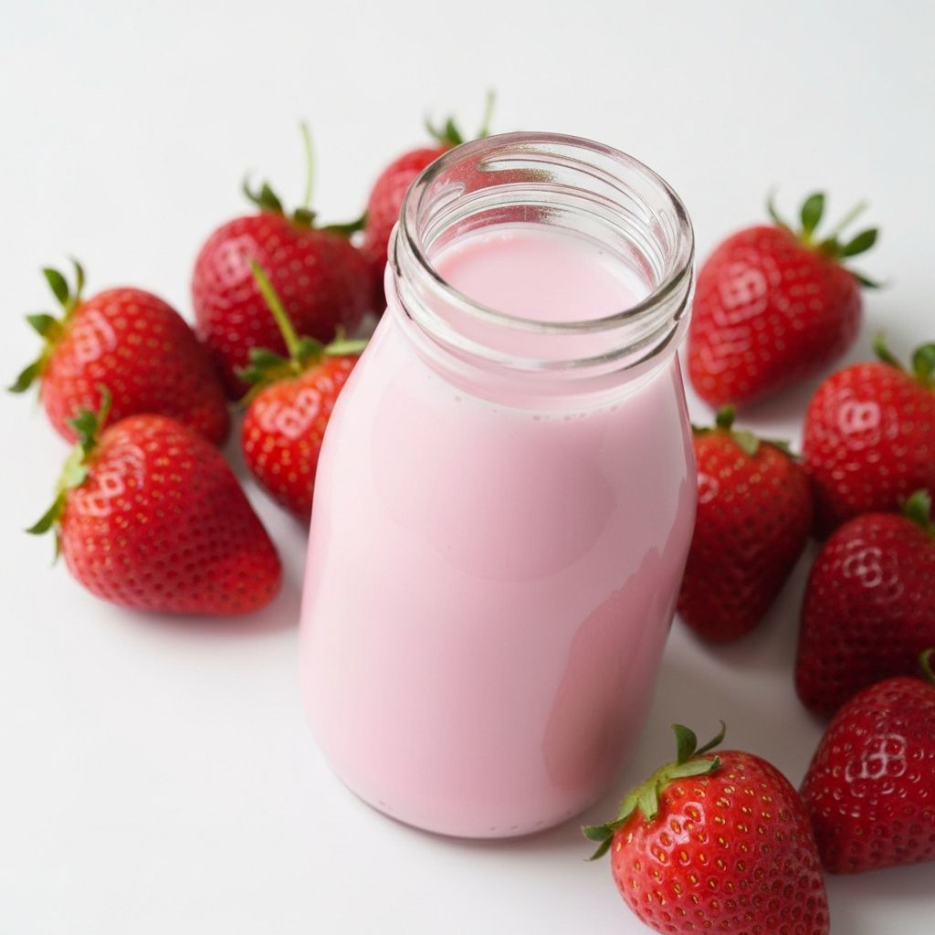 Strawberry Flavored Milk